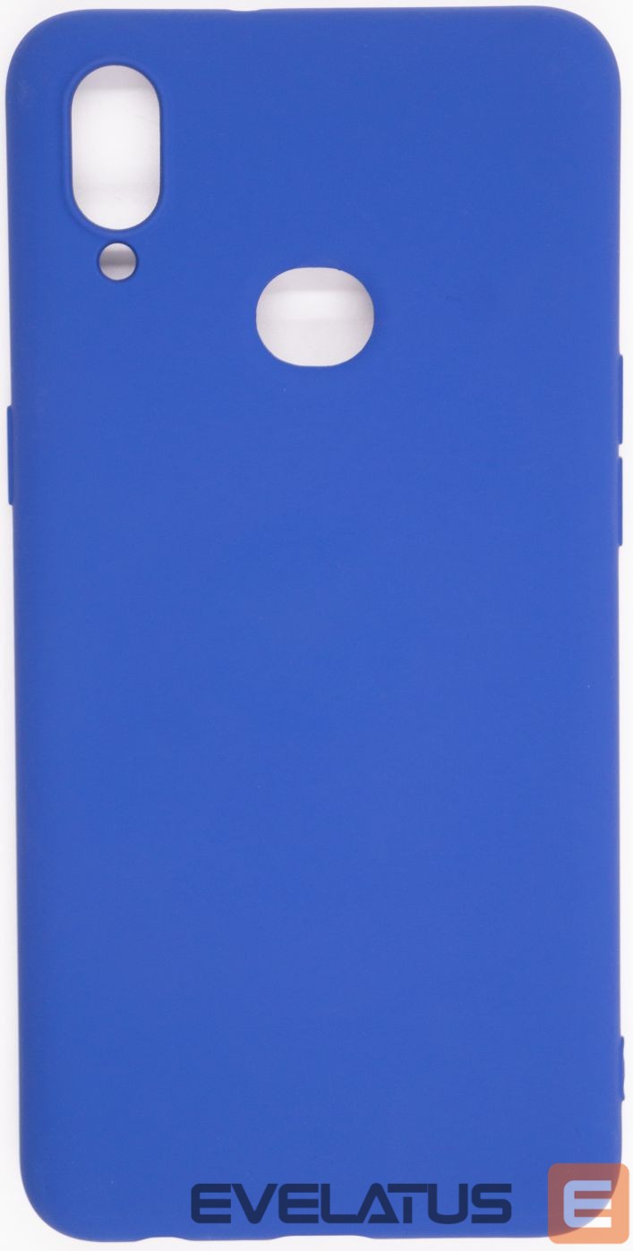 Tagakaaned Evelatus Samsung Galaxy A10S Nano Silicone Case Soft Touch TPU Blue
