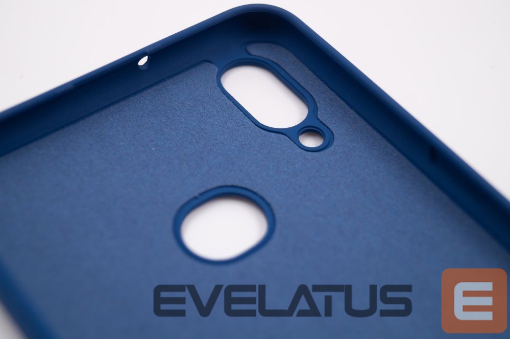Tagakaaned Evelatus Samsung Galaxy A10S Nano Silicone Case Soft Touch TPU Blue