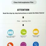 Kaitsekile Evelatus Universal Hydrogel film for cutter Transparent
