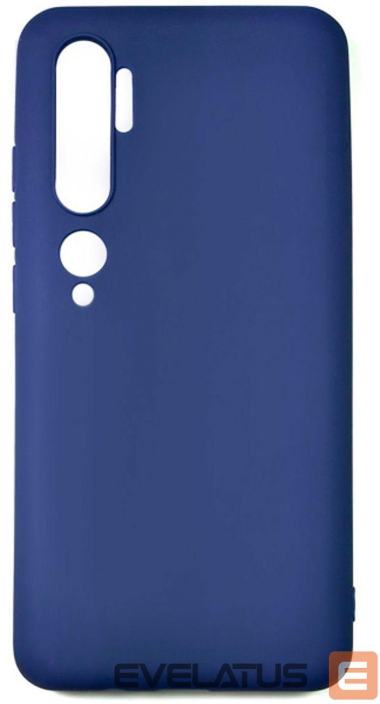 Tagakaaned Evelatus Xiaomi Xiaomi Mi Note 10 / Mi Note 10 Pro Nano Silicone Case Soft Touch TPU Dark Blue