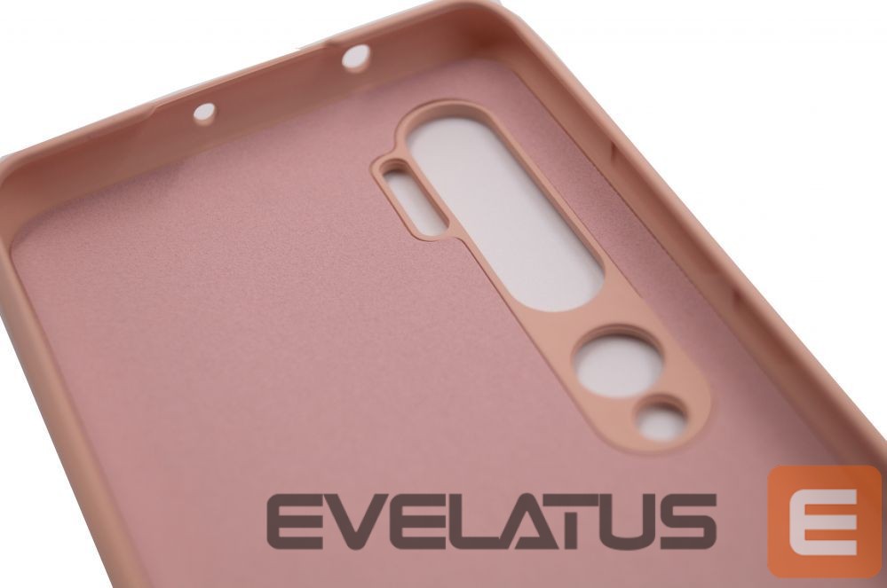 Tagakaaned Evelatus Xiaomi Xiaomi Mi Note 10 / Mi Note 10 Pro Nano Silicone Case Soft Touch TPU Light Pink
