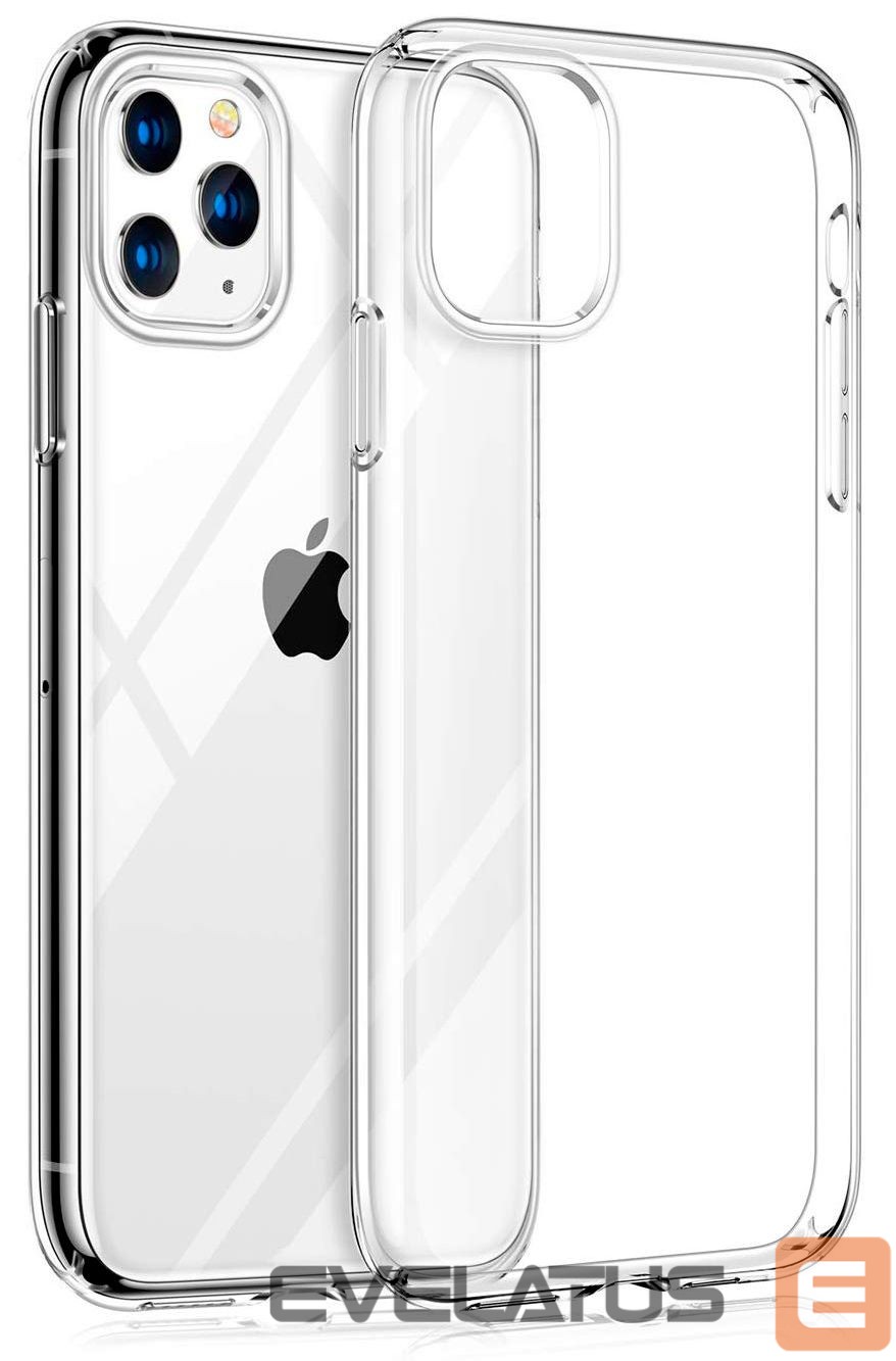 Tagakaaned Evelatus Apple iPhone 11 Pro Max Clear Silicone Case 1.5mm TPU Transparent