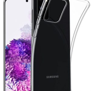 Tagakaaned Evelatus Samsung Galaxy S20 Plus Clear Silicone Case 1.5mm TPU Transparent