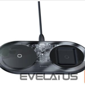 Juhtmeta laadija Baseus  WXJK-A01 Simple 2in1 Wireless Charger 18W 