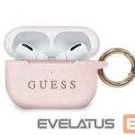 Korpus kõrvaklappidele Guess Apple Silicone Cover for AirPods Pro Light Pink