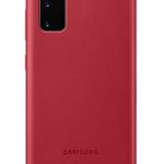 Tagakaaned Samsung - Galaxy S20 Leather Cover case Red