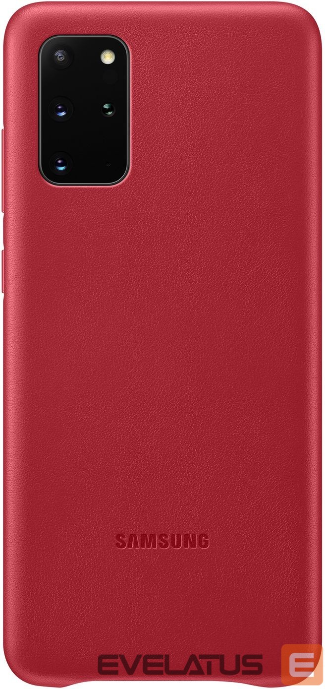 Tagakaaned Samsung Galaxy S20 Plus Leather Cover Red