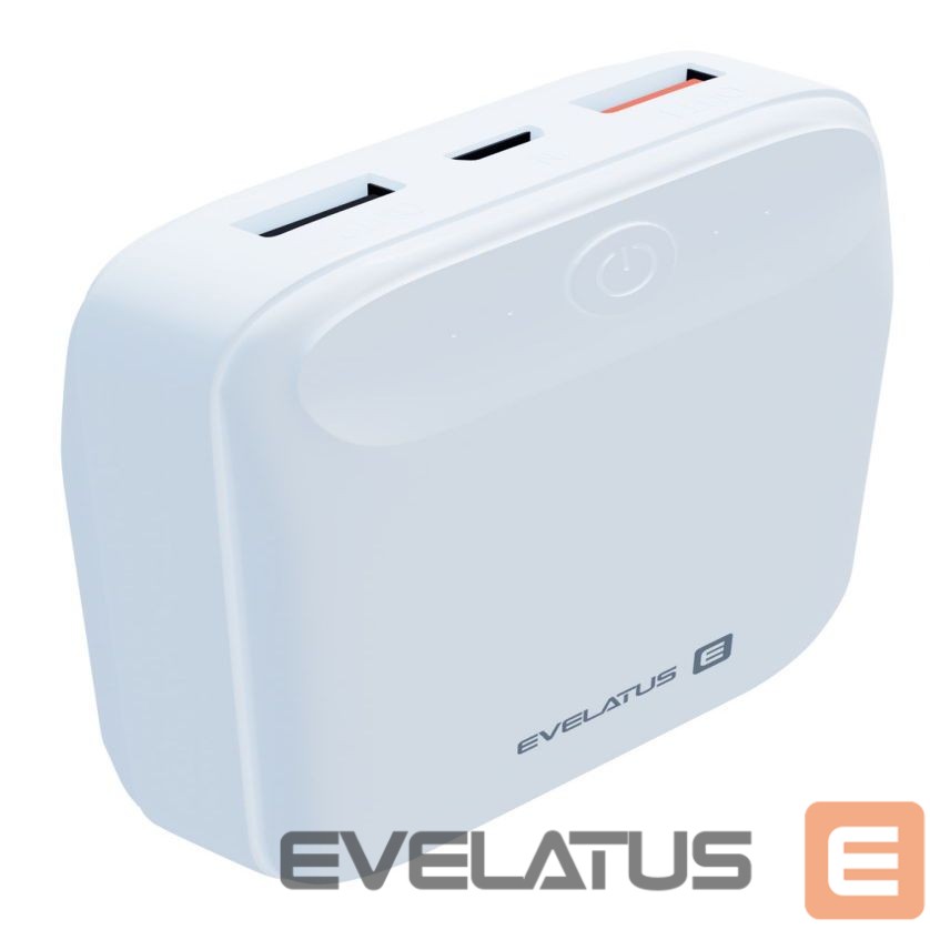 Väline aku Evelatus - Evelatus Power Bank EPB07 10000 mAh White