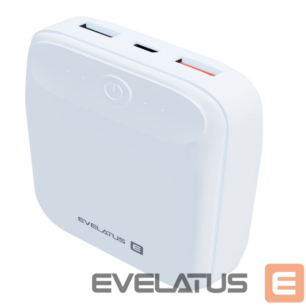 Väline aku Evelatus - Evelatus Power Bank EPB07 10000 mAh White