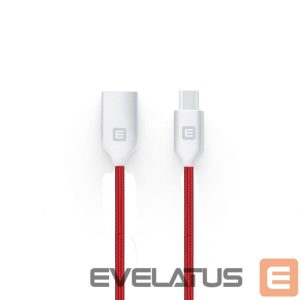 Kaabel Evelatus  Data Cable for Type-C devices TPC06 1m Red