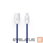 Kaabel Evelatus - Data Cable for Type-C devices TPC06 1m Blue
