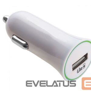 Autolaadijad iLike - Car Charger ICC01 White