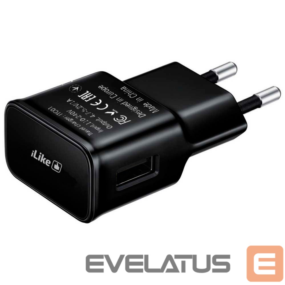 Adaptrid iLike iLike Travel Charger ITC01 Black