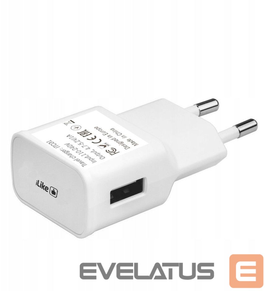 Adaptrid iLike iLike Travel Charger ITC01 White
