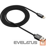 Kaabel Canyon  Charge & Sync MFI Cable 1m Black