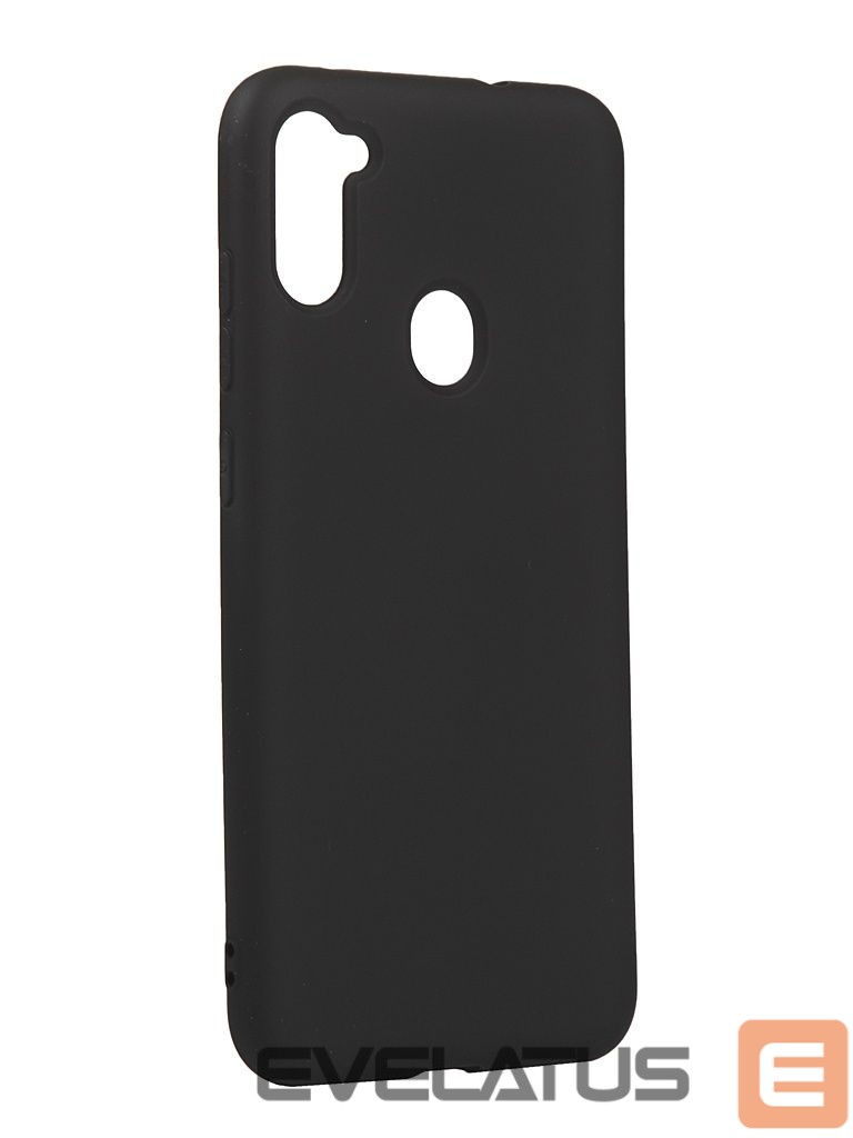Tagakaaned Evelatus Samsung Galaxy A11 Nano Silicone Case Soft Touch TPU Black