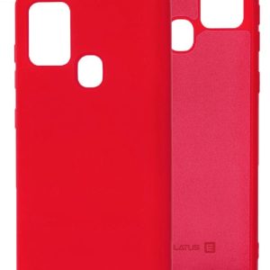 Tagakaaned Evelatus Samsung Galaxy A21s Nano Silicone Case Soft Touch TPU Red
