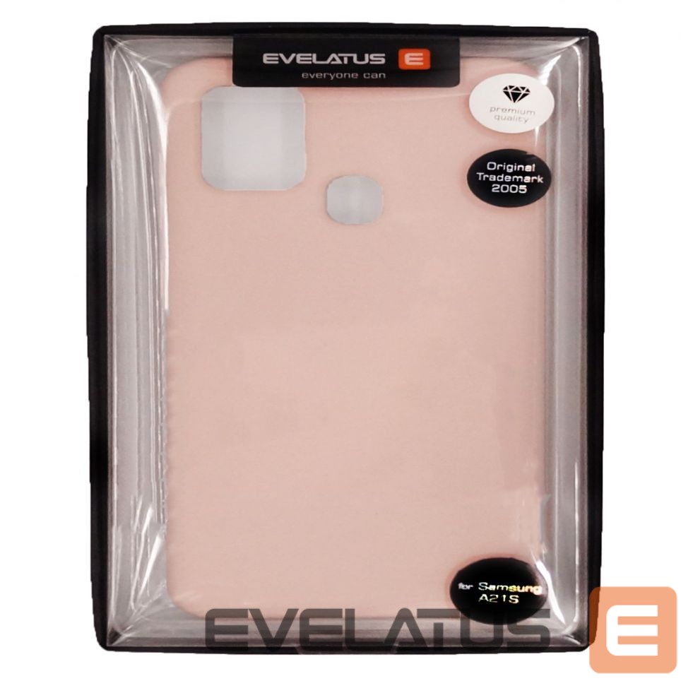 Tagakaaned Evelatus Samsung Galaxy A21s Nano Silicone Case Soft Touch TPU Beige