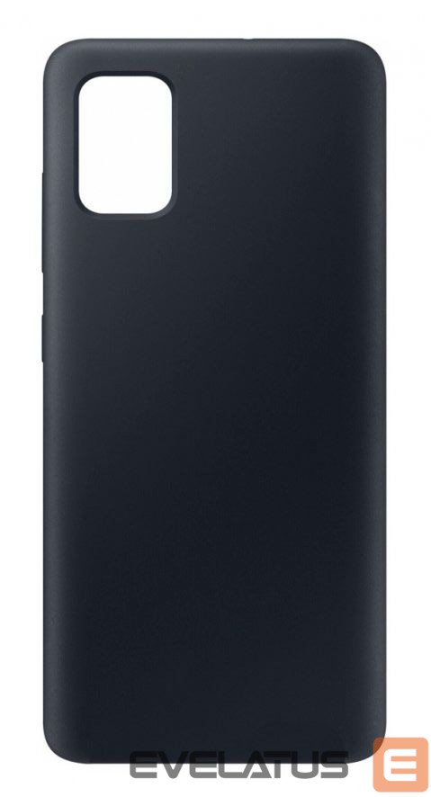 Tagakaaned Evelatus Samsung Galaxy A41 Nano Silicone Case Soft Touch TPU Black