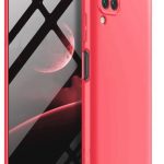 Tagakaaned Evelatus Huawei P40 Lite Soft Touch Silicone Red