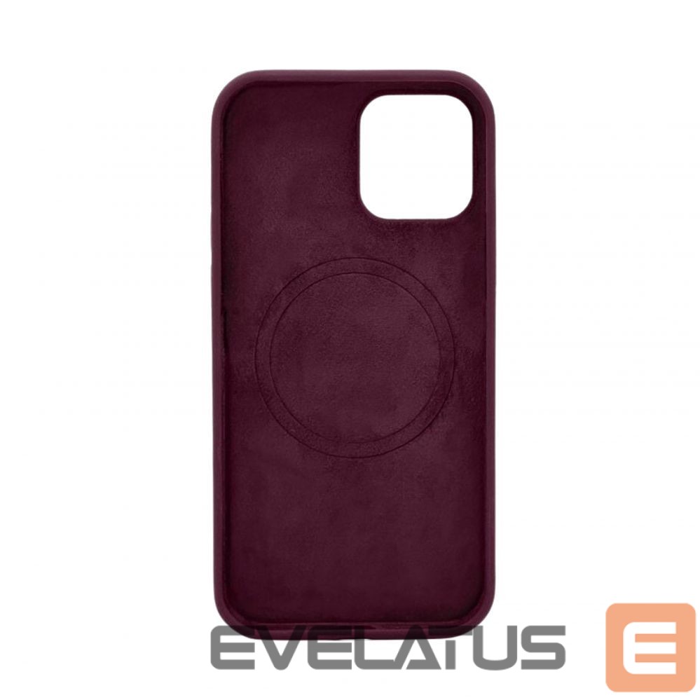 Tagakaaned Evelatus Apple iPhone 12 Pro Max Premium Magsafe Soft Touch Silicone Case Plum
