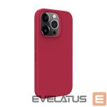 Tagakaaned Evelatus Apple iPhone 14 Premium Magsafe Soft Touch Silicone Case Dark Red