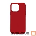 Tagakaaned Evelatus Apple iPhone 14 Pro Max Premium Magsafe Soft Touch Silicone Case Dark Red