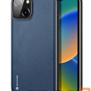 Tagakaaned Dux Ducis Apple iPhone 14 Fino case cover nylon-covered Blue