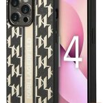 Tagakaaned Karl Lagerfeld Apple iPhone 14 Pro Max 6.7 Monogram Stripe Brown
