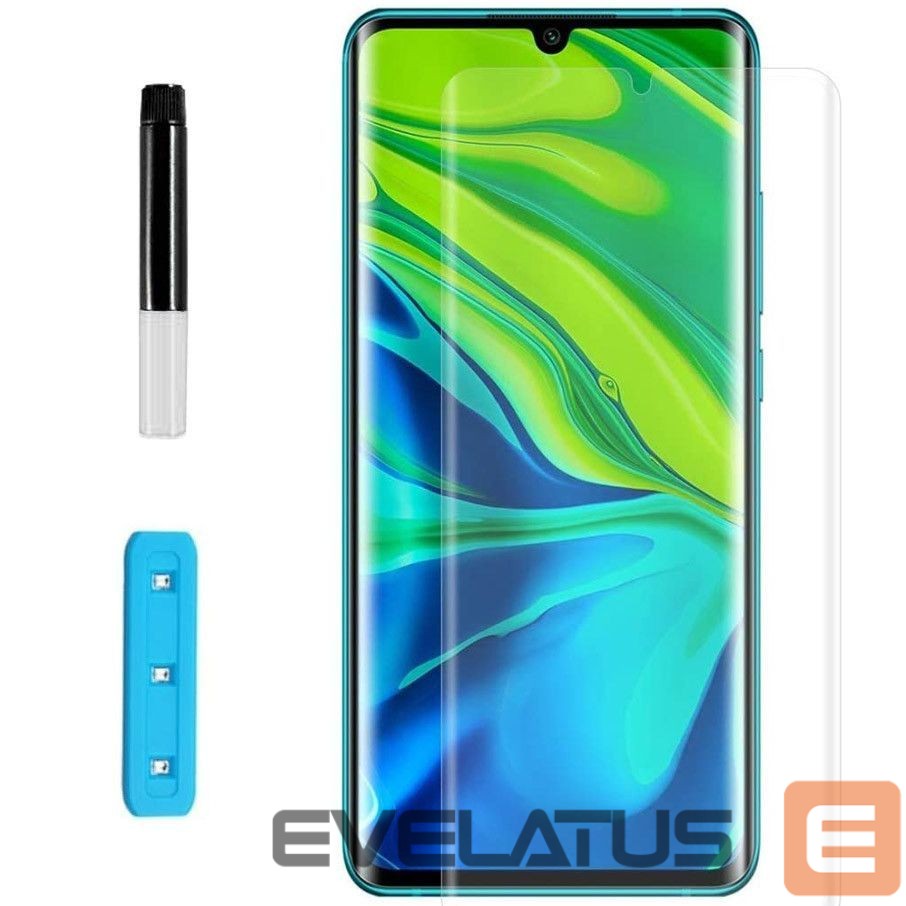 Kaitseklaasid Evelatus Xiaomi Xiaomi Mi 10 Clear Glass UV + Glue