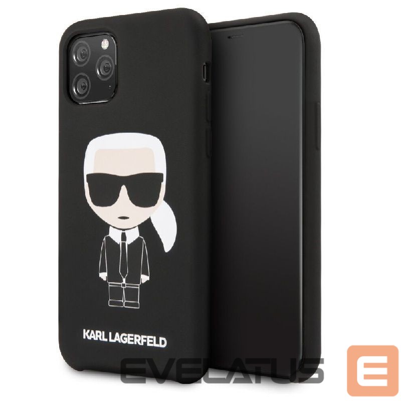 Tagakaaned Karl Lagerfeld Apple iPhone 11 Pro Iconic Silicone Cover Black