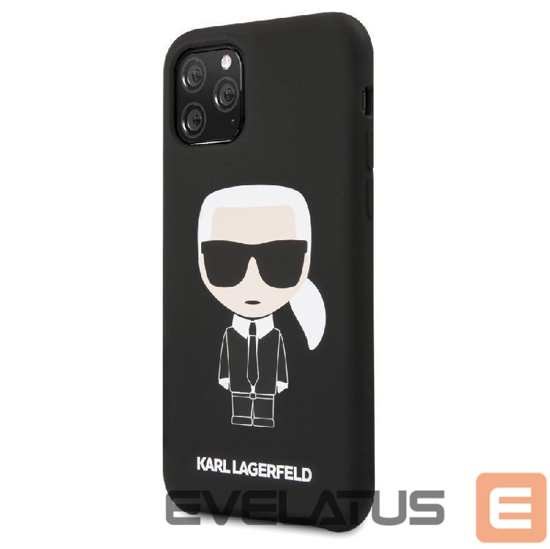 Tagakaaned Karl Lagerfeld Apple iPhone 11 Pro Iconic Silicone Cover Black