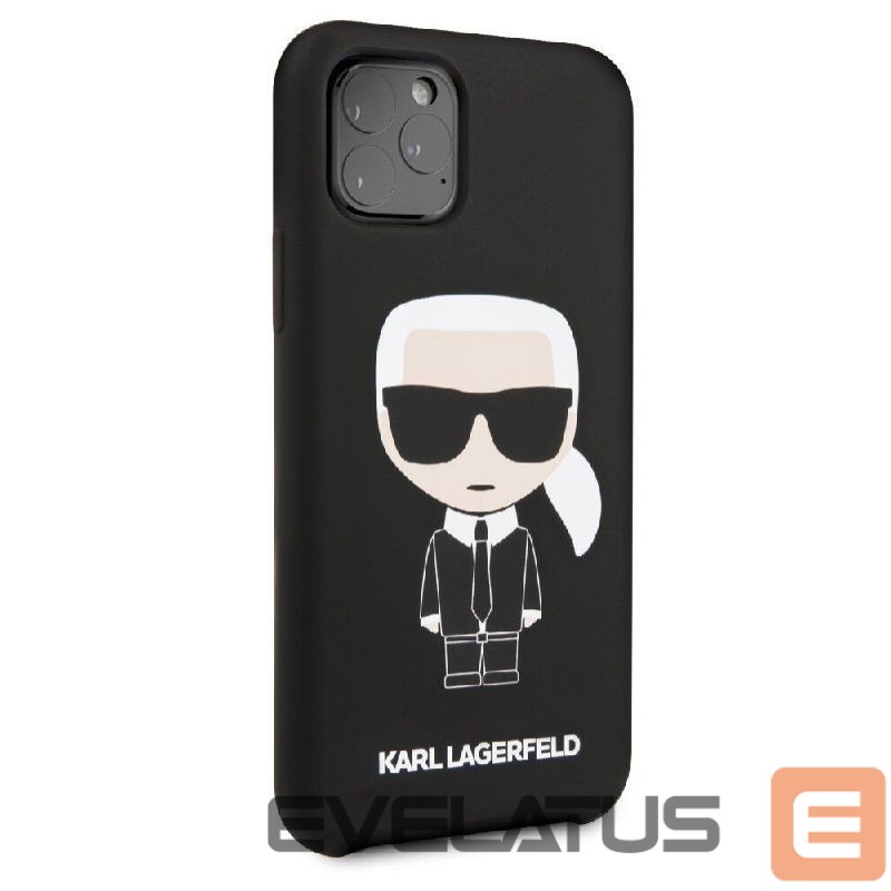 Tagakaaned Karl Lagerfeld Apple iPhone 11 Pro Iconic Silicone Cover Black