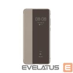 Kaaned - kaaned Huawei  P40 Smart View Flip cover case Khaki