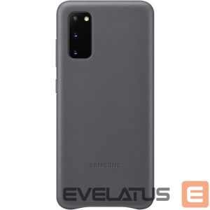 Tagakaaned Samsung  Galaxy S20 Leather Cover case Gray