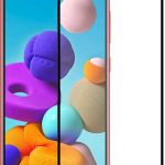 Kaitseklaasid iLike Samsung Samsung A21s 2.5D Black Frame Full Glue