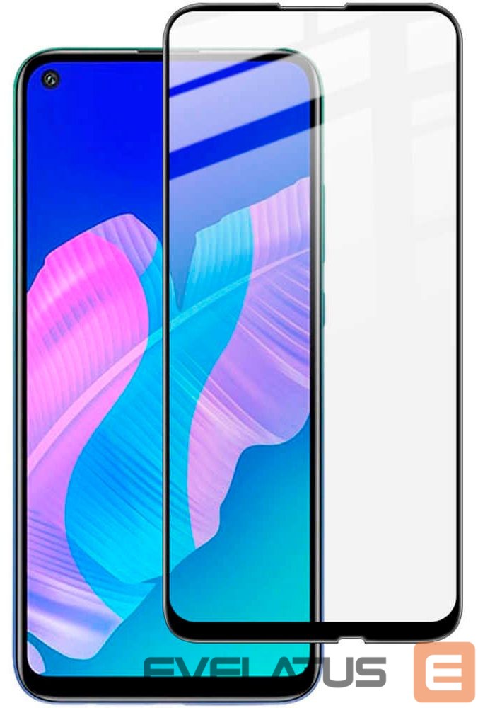 Kaitseklaasid iLike Huawei Huawei P40 Lite E 2.5D Black Frame Full Glue