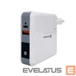 Juhtmeta laadija Evelatus  Travel adapter Wireless Charger EWC06 White