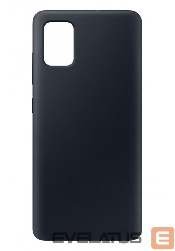 Tagakaaned Evelatus Samsung Galaxy A31 Nano Silicone Case Soft Touch TPU Black