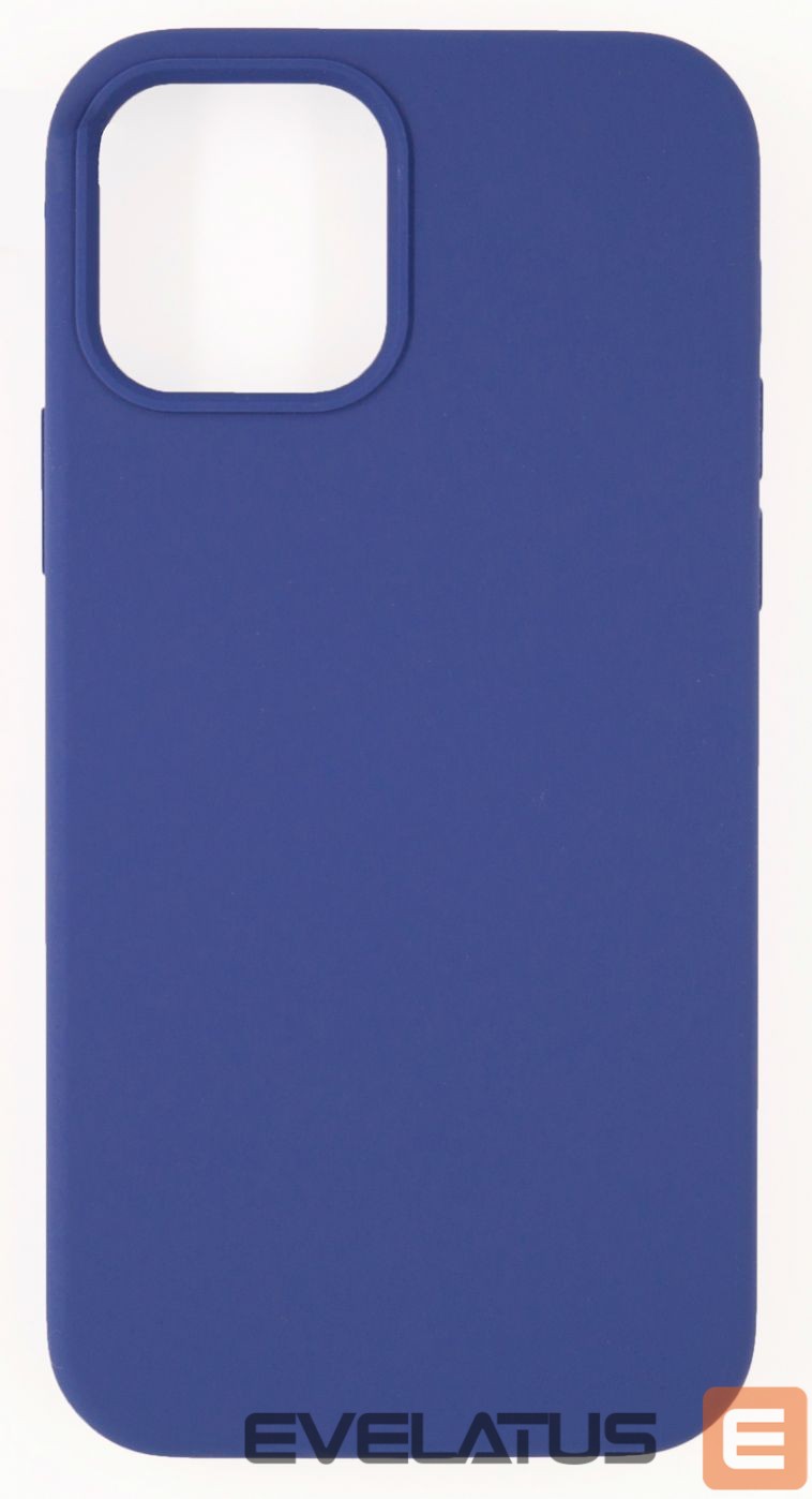 Tagakaaned Evelatus Apple iPhone 12 Pro Max Nano Silicone Case Soft Touch TPU Blue