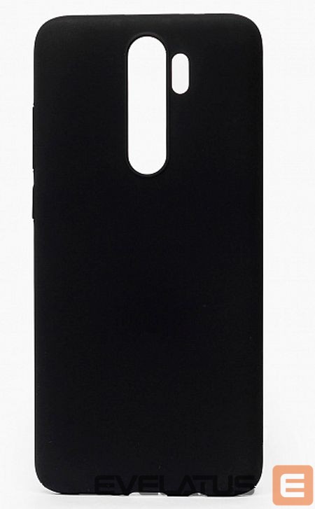 Tagakaaned Evelatus Xiaomi Redmi 9 Soft Touch Silicone Black