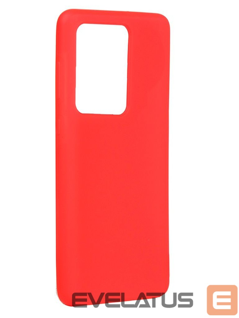 Tagakaaned Evelatus Xiaomi Xiaomi Note 9 Soft Touch Silicone Red