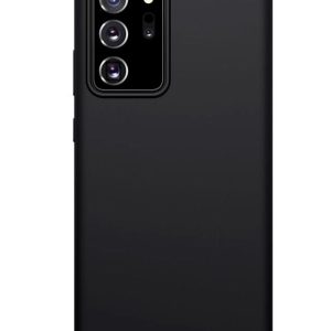 Tagakaaned Evelatus Samsung Galaxy Note 20 Ultra Nano Silicone Case Soft Touch TPU Black