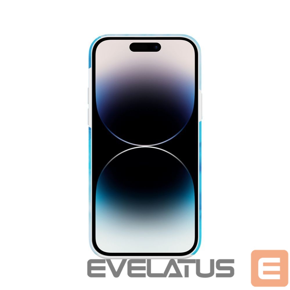Tagakaaned Evelatus Apple iPhone 14 Pro Max Silicone case Customized Print Blue