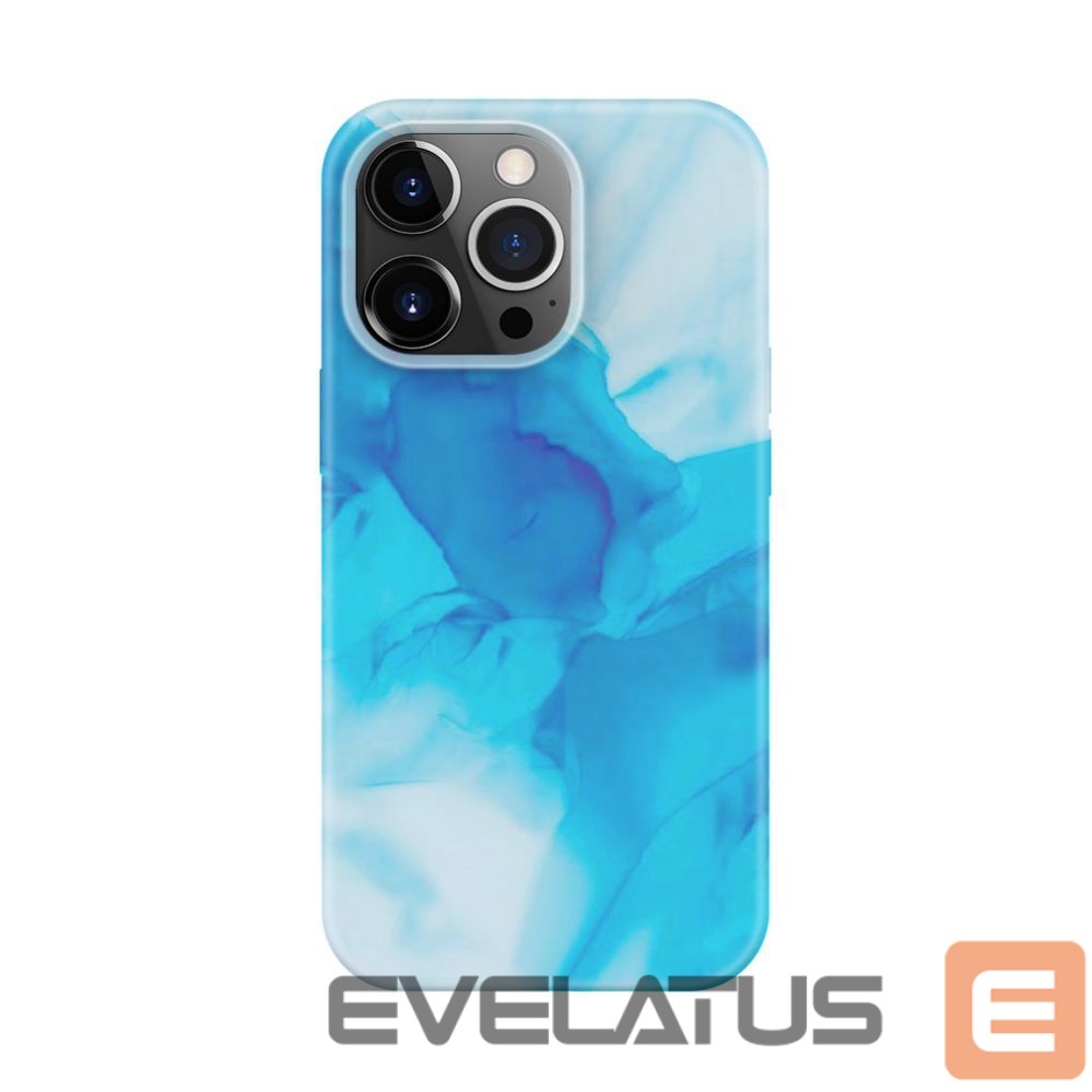 Tagakaaned Evelatus Apple iPhone 14 Pro Max Silicone case Customized Print Blue