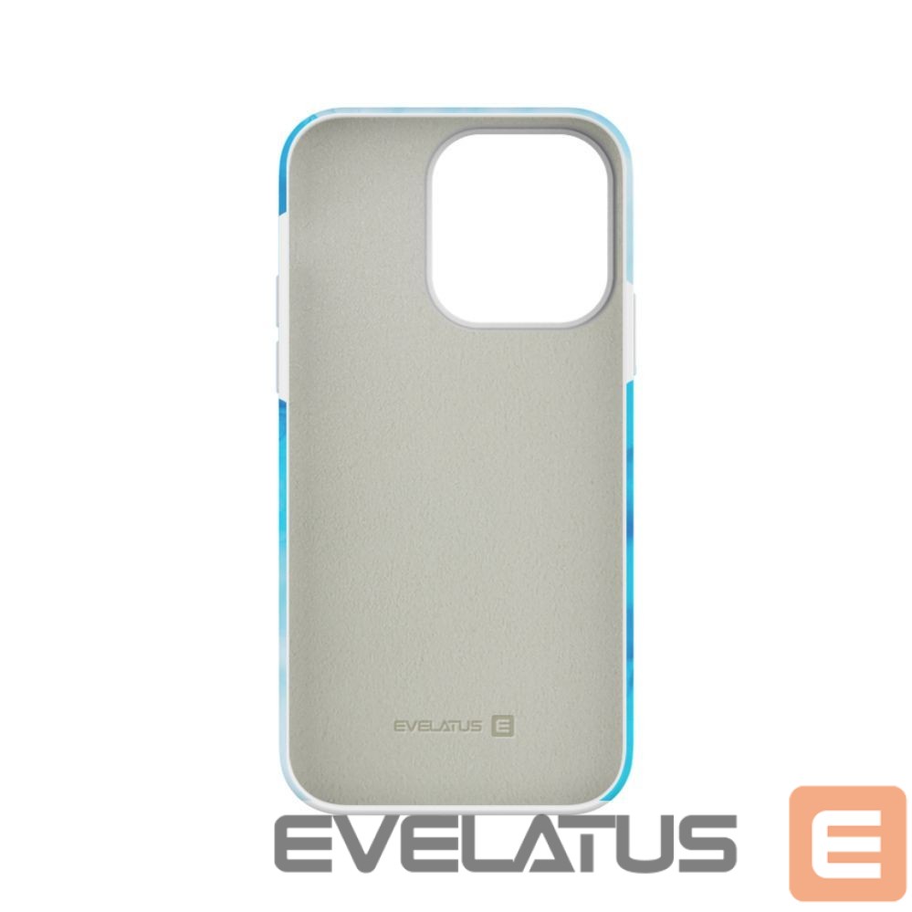 Tagakaaned Evelatus Apple iPhone 14 Pro Max Silicone case Customized Print Blue