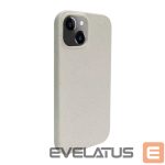 Tagakaaned iLike Apple iPhone 13 Silicone plastic case Eco Print Design White