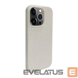 Tagakaaned iLike Apple iPhone 13 Pro Silicone plastic case Eco Print Design White