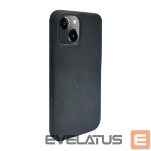 Tagakaaned iLike Apple iPhone 14 Silicone plastic case Eco Print Design Black
