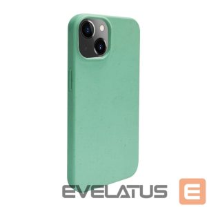 Tagakaaned iLike Apple iPhone 14 Silicone plastic case Eco Print Design Flower Green